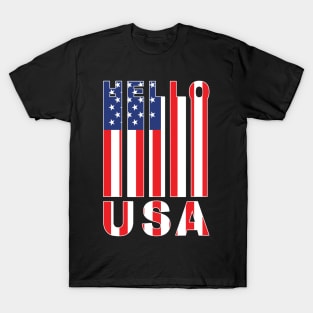 Hello USA T-Shirt